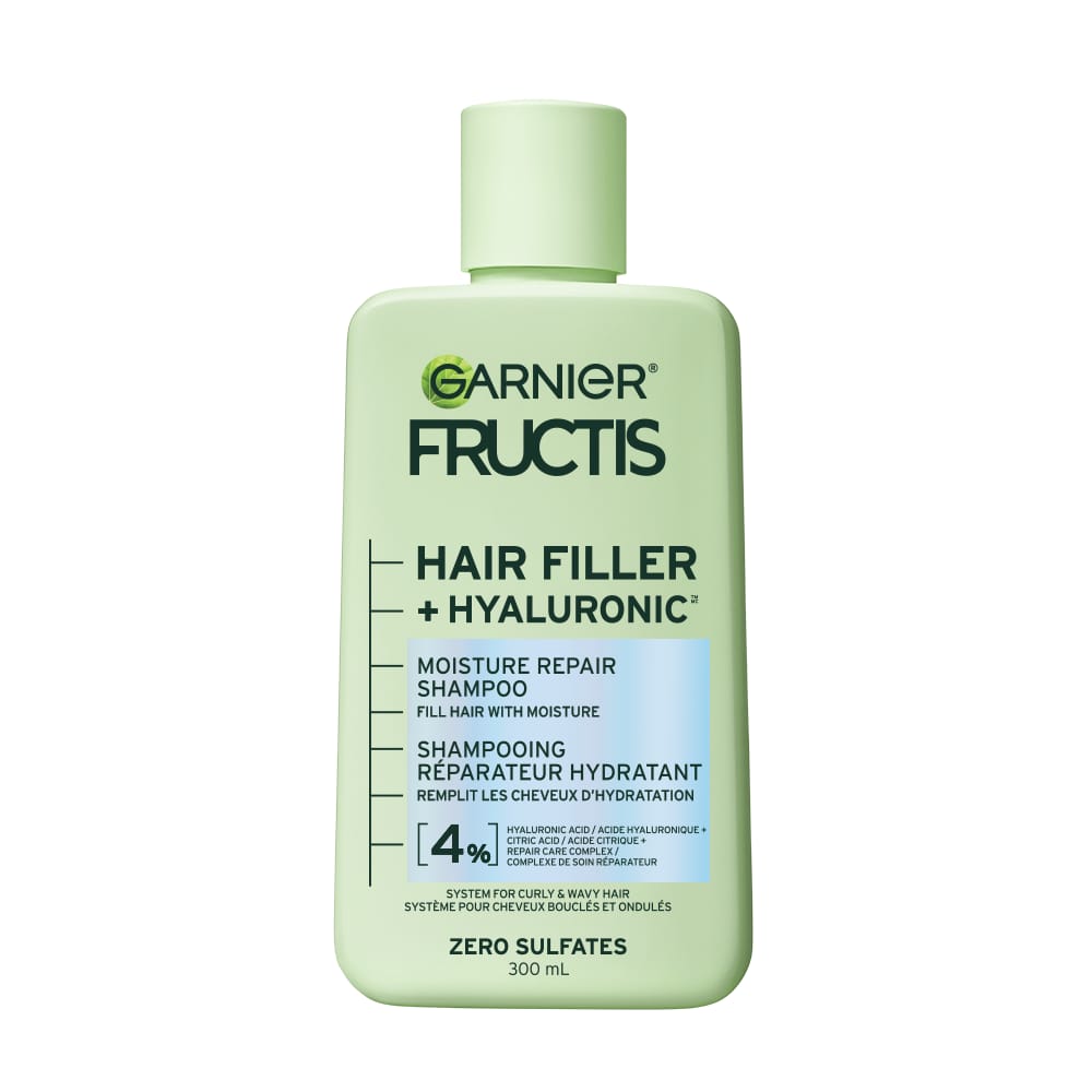 Garnier- Fructis Hair Filler + Hyaluronic Moisture Repair Shampoo 300mL